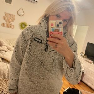 Warm fleece Hershey pullover - never worn